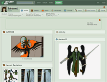 Tablet Screenshot of buhamet.deviantart.com