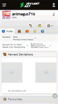 Mobile Screenshot of animagus716.deviantart.com