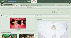 Desktop Screenshot of castlecorsetry.deviantart.com
