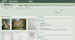 Desktop Screenshot of liztherion.deviantart.com
