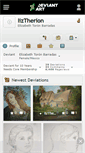 Mobile Screenshot of liztherion.deviantart.com