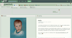 Desktop Screenshot of lenasartworxs.deviantart.com