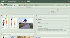 Desktop Screenshot of datou.deviantart.com