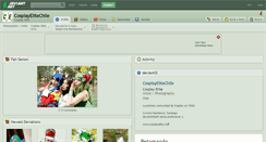 Desktop Screenshot of cosplayelitechile.deviantart.com