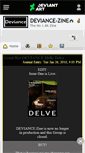 Mobile Screenshot of deviance-zine.deviantart.com