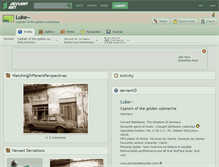 Tablet Screenshot of luke--.deviantart.com