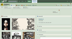 Desktop Screenshot of dollydevil.deviantart.com