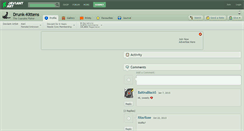 Desktop Screenshot of drunk-kittens.deviantart.com