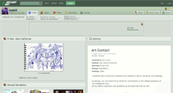 Desktop Screenshot of koshii.deviantart.com