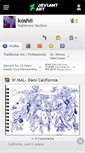 Mobile Screenshot of koshii.deviantart.com