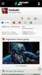 Mobile Screenshot of foldeath.deviantart.com