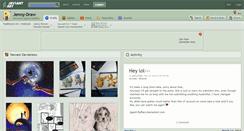 Desktop Screenshot of jenny-draw.deviantart.com