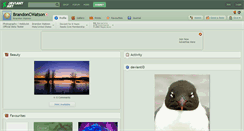 Desktop Screenshot of brandoncwatson.deviantart.com