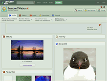 Tablet Screenshot of brandoncwatson.deviantart.com