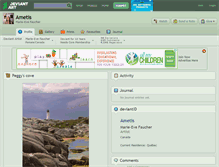 Tablet Screenshot of ametis.deviantart.com