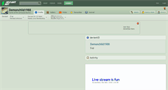 Desktop Screenshot of demonchild1988.deviantart.com