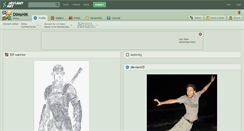 Desktop Screenshot of dimshik.deviantart.com