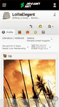 Mobile Screenshot of lolliaelegant.deviantart.com