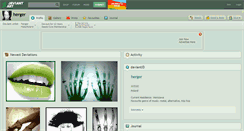 Desktop Screenshot of herger.deviantart.com