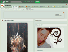 Tablet Screenshot of iohannis.deviantart.com