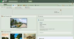 Desktop Screenshot of kasyl.deviantart.com