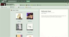 Desktop Screenshot of base-asylum.deviantart.com
