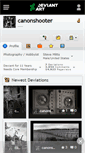 Mobile Screenshot of canonshooter.deviantart.com
