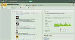 Desktop Screenshot of homemade-heaven.deviantart.com