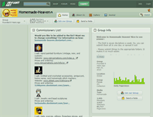 Tablet Screenshot of homemade-heaven.deviantart.com