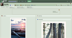 Desktop Screenshot of gryczka.deviantart.com