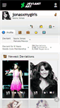 Mobile Screenshot of jonasxmygirls.deviantart.com