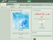 Tablet Screenshot of floralphoto.deviantart.com
