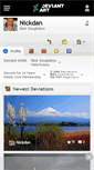 Mobile Screenshot of nickdan.deviantart.com