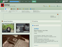 Tablet Screenshot of jeszkrgr.deviantart.com