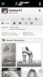 Mobile Screenshot of herana-01.deviantart.com