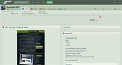 Desktop Screenshot of freestyler510.deviantart.com