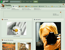 Tablet Screenshot of friandise.deviantart.com
