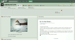 Desktop Screenshot of laughing-and-crying.deviantart.com