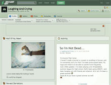 Tablet Screenshot of laughing-and-crying.deviantart.com