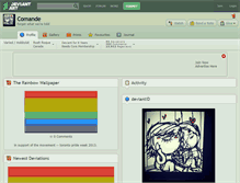 Tablet Screenshot of comande.deviantart.com