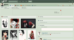Desktop Screenshot of g0thic0.deviantart.com