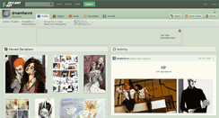 Desktop Screenshot of dreamhavre.deviantart.com