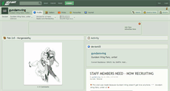 Desktop Screenshot of gundamwing.deviantart.com