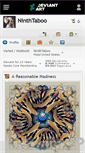 Mobile Screenshot of ninthtaboo.deviantart.com