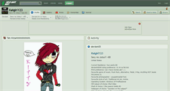 Desktop Screenshot of katgirl123.deviantart.com