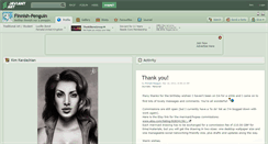 Desktop Screenshot of finnish-penguin.deviantart.com