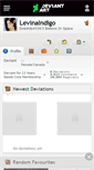 Mobile Screenshot of levinaindigo.deviantart.com