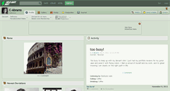 Desktop Screenshot of c-abrams.deviantart.com