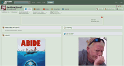 Desktop Screenshot of davidmacdowell.deviantart.com