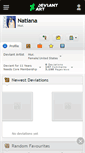 Mobile Screenshot of natiana.deviantart.com